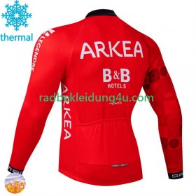 Radtrikot Winter Thermal Fleece Arkea Bb Hotels Excalibur 2024